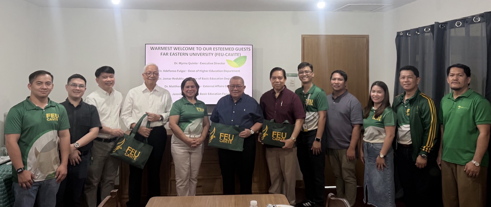 BOT PPAFI meeting with FEU Cavite Officials @ Dagatan Training Site